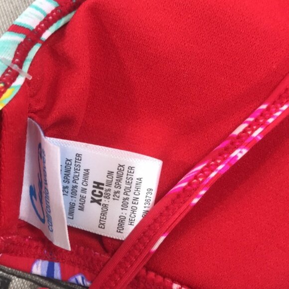 California Waves Juniors'  Swim Top - Picture 6 of 7